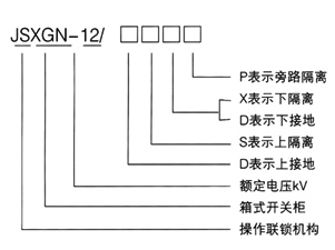 JSXGN-12產(chǎn)品型號含義